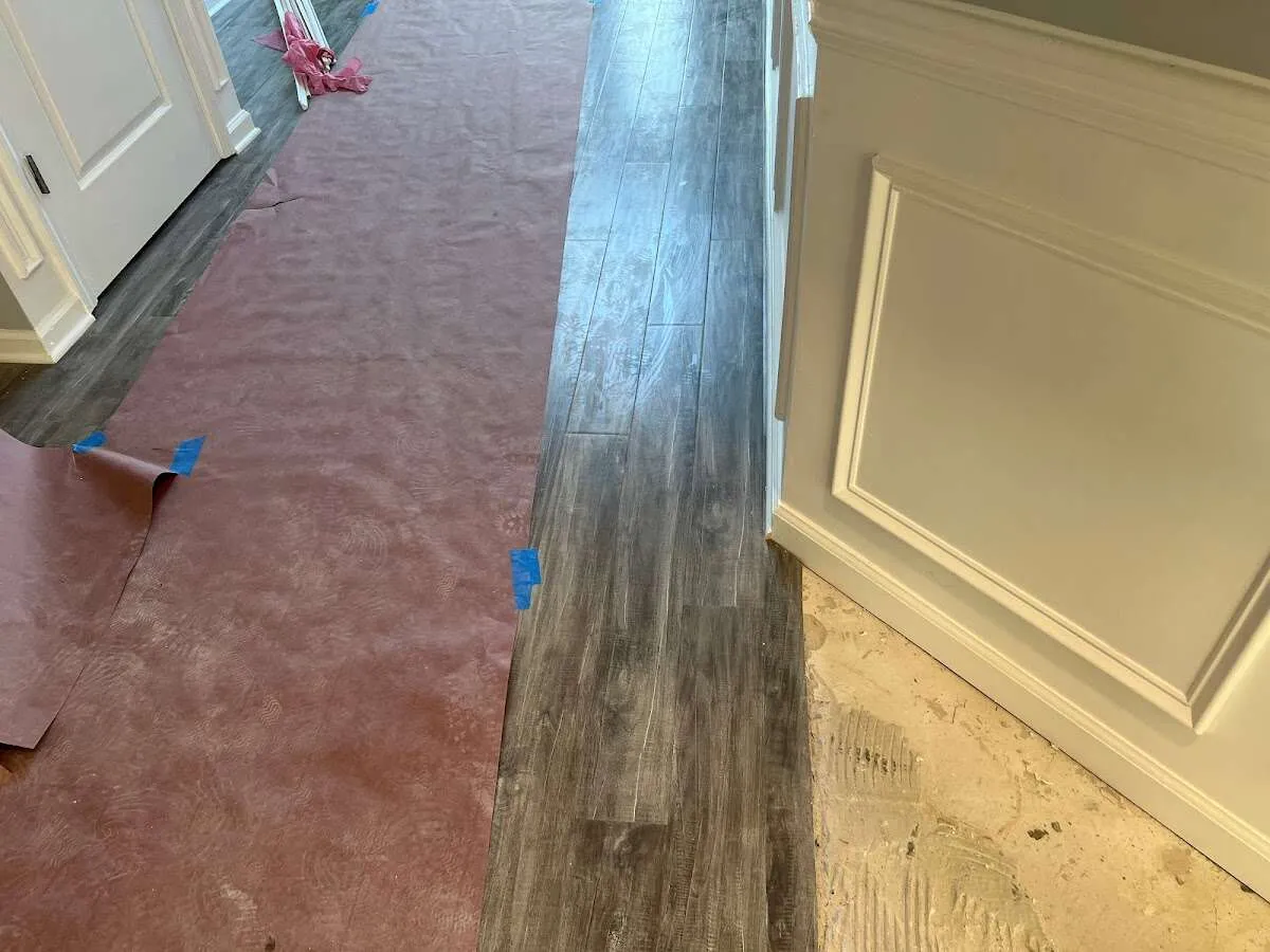 Completed marble shower restoration in Livingston